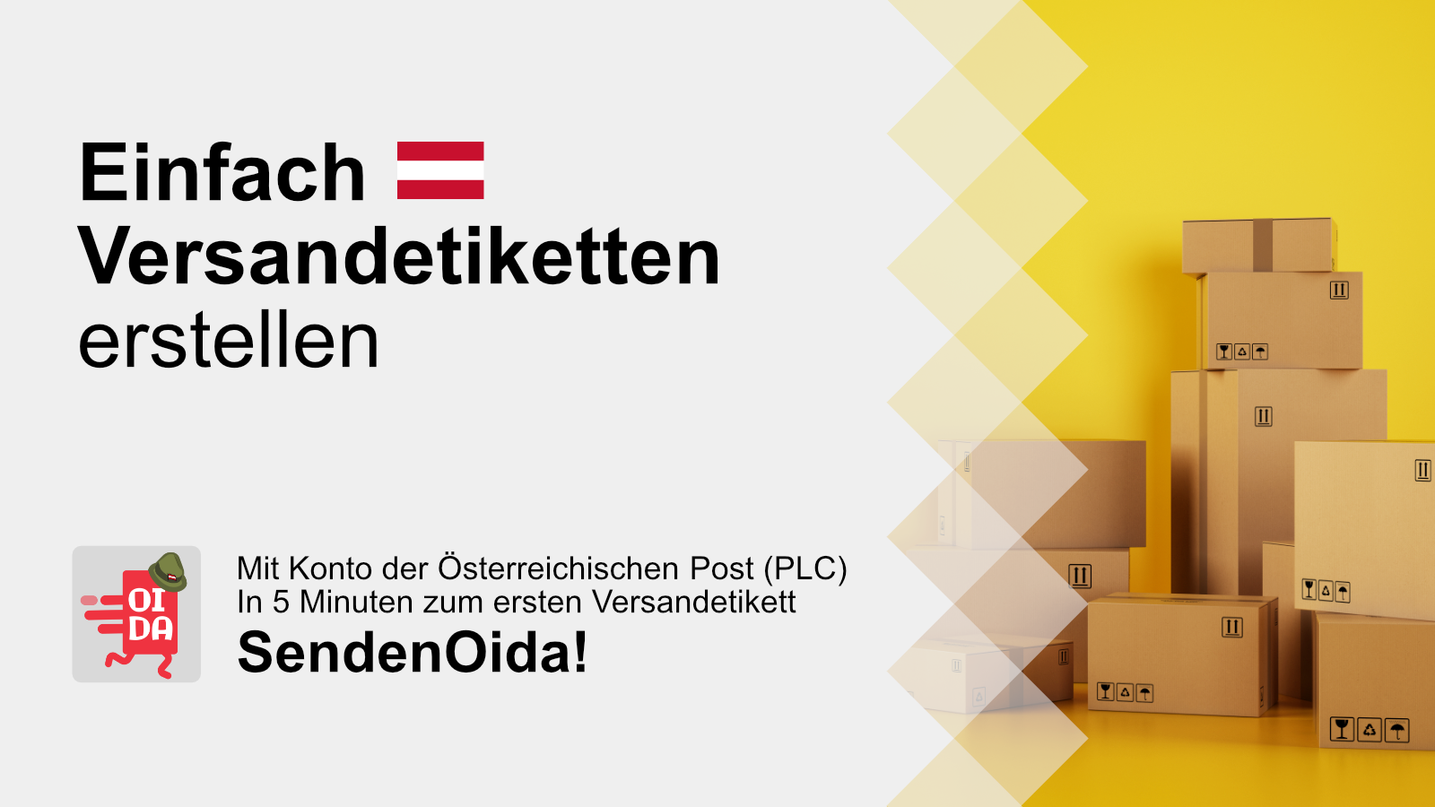 Vereinfachter Versand